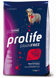 Produktbild von Dog Prolife Grain Free Rind & Kartoffel - 2 x 10 kg