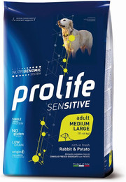 Produktbild von Dog Prolife Sensitive Kaninchen & Kartoffel - 10 kg