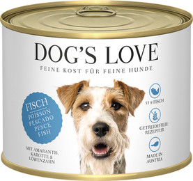 Produktbild von DOG'S LOVE Adult Fisch - 6 x 200 g