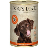 Produktbild von DOG'S LOVE Adult Fleisch Pur B.A.R.F. Rind - 6 x 400 g