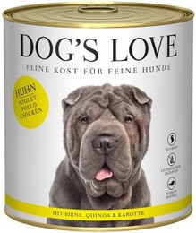 Produktbild von DOG'S LOVE Adult Huhn - 6 x 800 g