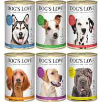 Produktbild von DOG'S LOVE Adult Multipack Nassfutter - 6 x 400 g