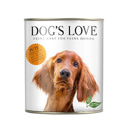 Produktbild von Dog's Love Adult Pute Nassfutter für Hunde - 6 x 800 g