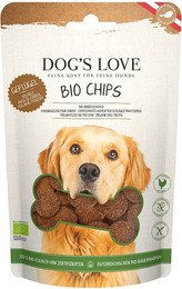 Produktbild von Dog's Love Bio 150 Gramm Hundesnacks Chips Geflügel 6 x 150 Gramm