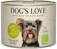 Produktbild von DOG'S LOVE BIO Huhn mit Buchweizen & Sellerie - 6 x 200 g