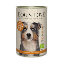 Produktbild von Dog's Love Bio Nassfutter Pute - 6 x 400 g