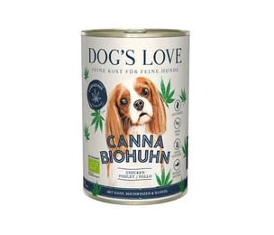 Produktbild von DOG'S LOVE Canna BIO Huhn mit Hanf - 400 g