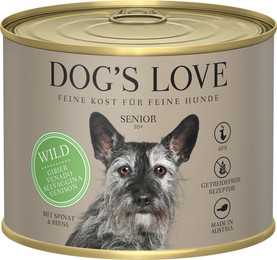 Produktbild von DOG'S LOVE Hundefutter Senior Wild - 6 x 200 g