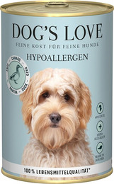 Produktbild von DOG'S LOVE Hypoallergen Ente mit Topinambur und Karotten - 6 x 400 g