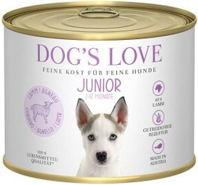 Produktbild von DOG'S LOVE Junior Lamm mit Kürbis - 6 x 200 g