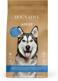 Produktbild von Dog's Love Lachs/Forelle Hundetrockenfutter Sparpaket 2 x 12 Kilogramm