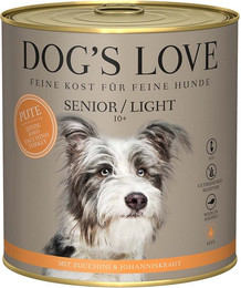 Produktbild von DOG'S LOVE Senior Pute - 6 x 400 g