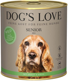 Produktbild von DOG'S LOVE SENIOR Wild 6x400g
