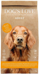 Produktbild von DOG'S LOVE Trocken Pute 2x12kg