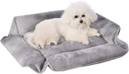 Produktbild von Dogat Tierbett Hundebett Waschbar, Hundesofa, Flanell-Oberfläche 4 Größen (S-XL), verschiedene Größen(S-XL)