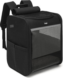 Produktbild von Dogat Tiertransporttasche Tiertransportbox, Katzenrucksack, Hundetasche für