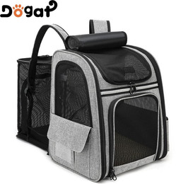 Produktbild von Dogat Tiertransporttasche Tiertransporttasche mit Mesh-Fenstern XXL
