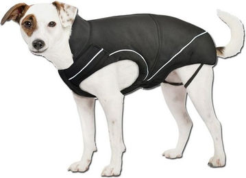 Produktbild von DogBite Hunde-Softshelljacke schwarz