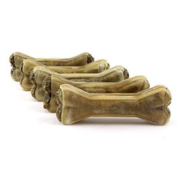 Produktbild von DOGBOSS Kauspielzeug DOGBOSS Kauknochen 100% Natur mit Cistus Incanus und Hähnchen, 5er Set