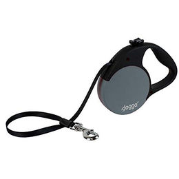 doggo Everyday einziehbare Hundeleine grau L – Bild 1 von 3