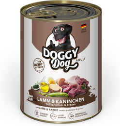 Produktbild von Doggy Dog Adult Lamm & Kaninchen Nassfutter - 24 x 800 g
