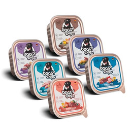 Produktbild von DOGGY Dog Adult Nassfutter Mixpaket - 6 x 150 g