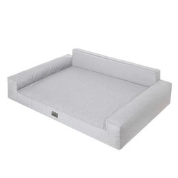 DOGGY Hundebett Hundematratze Hundecouch Grau XXL 116x78 cm – Bild 1 von 2