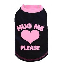 Produktbild von DoggyDolly Hunde T-Shirt Hug Me Schwarz XXS