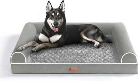 Produktbild von Doggyhut Orthopädisches Hundebett Ergonomisches Hundesofa mit Noppenschaumstoff