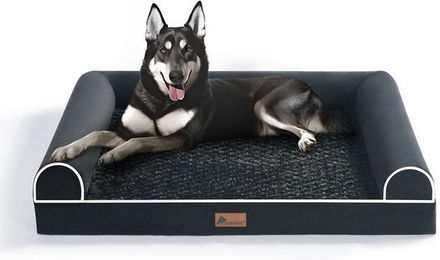 Produktbild von Doggyhut Orthopädisches Hundebett Ergonomisches Hundesofa mit Noppenschaumstoff Memory Matratze