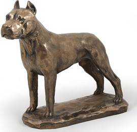 Produktbild von Dogo Argentino Hundefigur aus Kaltgussbronze