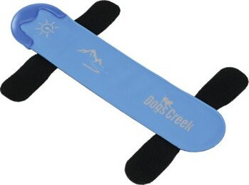 Produktbild von Dogs Creek Leuchtklettsticker Kuma blau/türkis