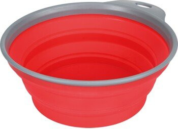 Produktbild von Dogs Creek Reise-Silikonnapf Trail rot - 2 l