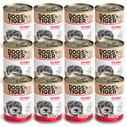 Produktbild von Dogs’n Tiger Adult Premium Hundefutter Guadn - 12 x 400 g