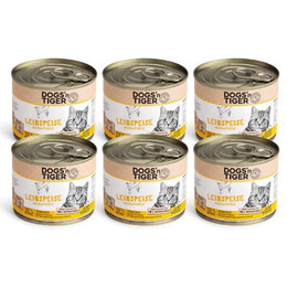 Produktbild von Dogs’n Tiger Adult Premium Katzen Nassfutter Leibspeise Huhn - 6 x 200 g