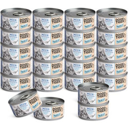 Produktbild von Dogs’n Tiger Adult Premium Katzenfutter Meer mit Thunfisch & Lachsfilet - 24 x 70 g