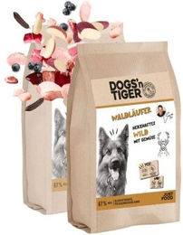 Dogs'n Tiger Adult Waldläufer Wild & Gemüse 2x2 kg – Bild 1 von 3