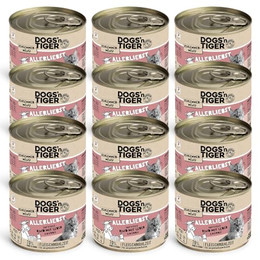 Produktbild von Dogs’n Tiger Allerliebst Katzenfutter mit Rind, Leber und Kürbis - 12 x 200 g