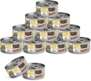 Produktbild von Dogs'n Tiger Ei der Daus Katzenfutter - 12 x 70 g