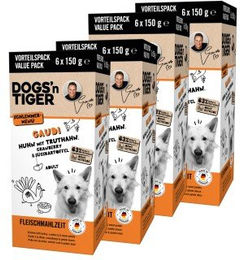 Dogs'n Tiger Gaudi Multibox Huhn & Truthahn 24x150 g – Bild 1 von 3