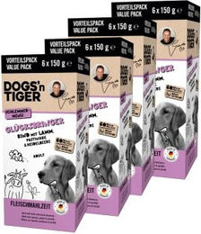 Dogs'n Tiger Glücksbringer Multibox Rind & Lamm 24x150 g – Bild 1 von 3