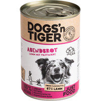 Produktbild von Dogs'n Tiger Hundenassfutter Abendbrot Lamm & Pastinake - 6 x 400 g