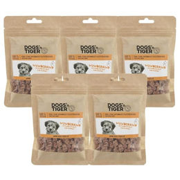 Produktbild von Dogs’n Tiger Junior Hunde Snacks Wunderkind Entenbrust - 5 x 70 g