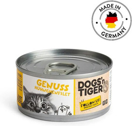 Produktbild von Dogs'n Tiger Katze 12 x 70g Dogs'n Tiger Genuss Cat Sparpaket 24xx70g
