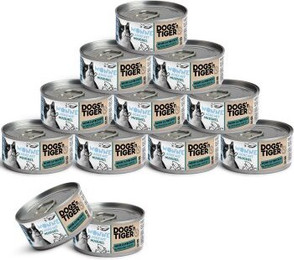 Produktbild von Dogs'n Tiger Katzenassfutter Wonne - 12 x 70 g