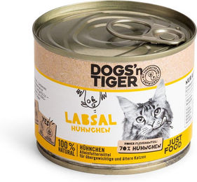 Produktbild von Dogs'n Tiger Labsal Senior Nassfutter Huhn - 6 x 200 g