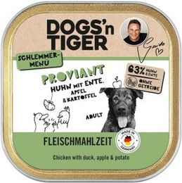 Dogs'n Tiger Proviant Schale Huhn & Ente 20x150 g – Bild 1 von 3
