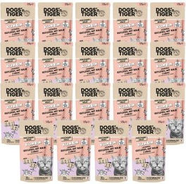 Produktbild von Dogs’n Tiger Schlemmermenü Adult Nassfutter für Katzen Geflügel Kalb Möhre - 24 x 125 g
