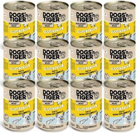 Produktbild von Dogs'n Tiger Schlemmermenü Glückskind Huhn & Forelle Nassfutter für Kätzchen - 12 x 400 g