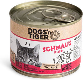 Produktbild von Dogs'n Tiger Schmaus Nassfutter Rind - 6 x 200 g